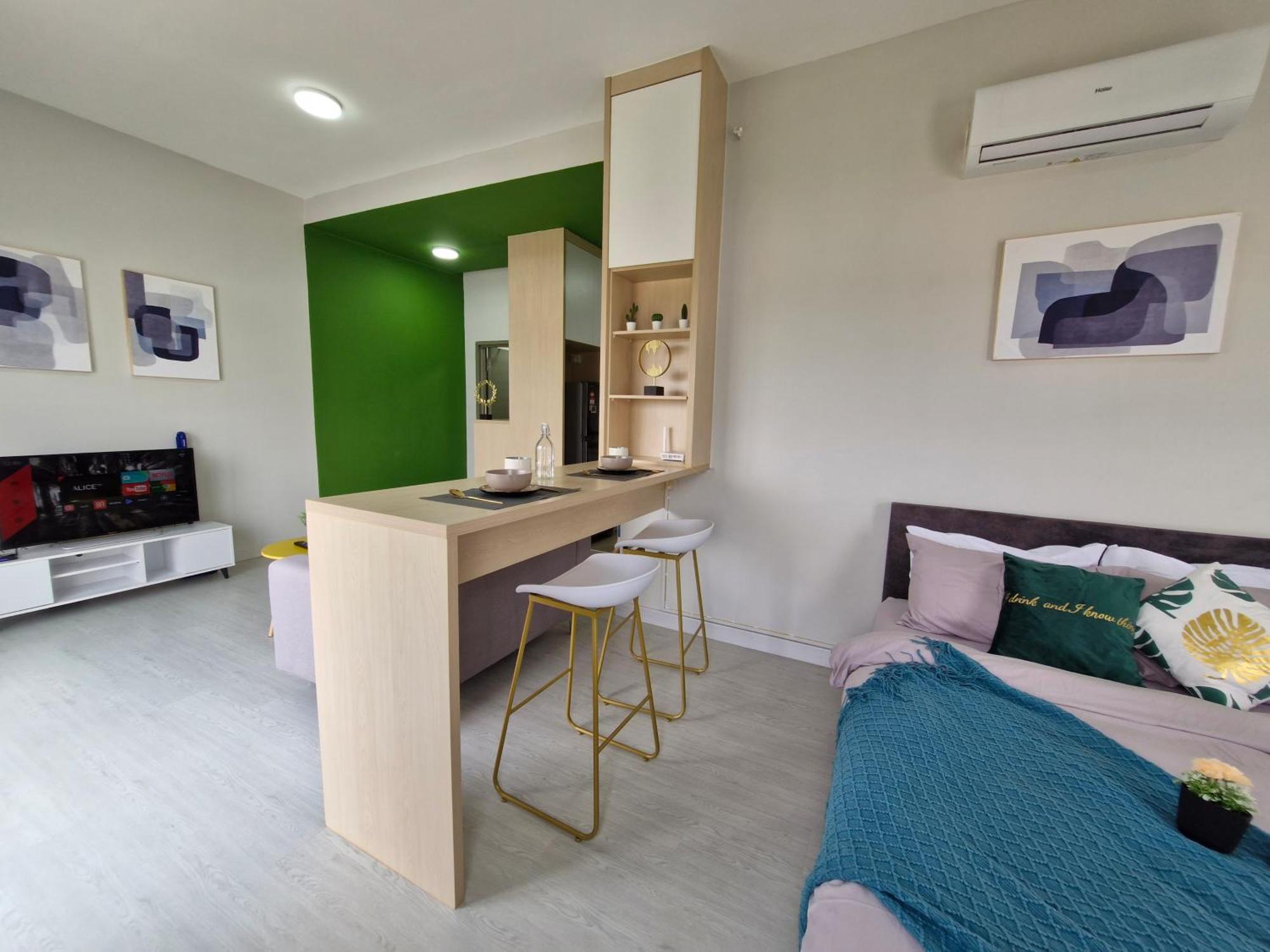 Taman Equine Comfy Studio#Greenery View#4 Pax#Aeon Mall سيري كيمبانغان المظهر الخارجي الصورة