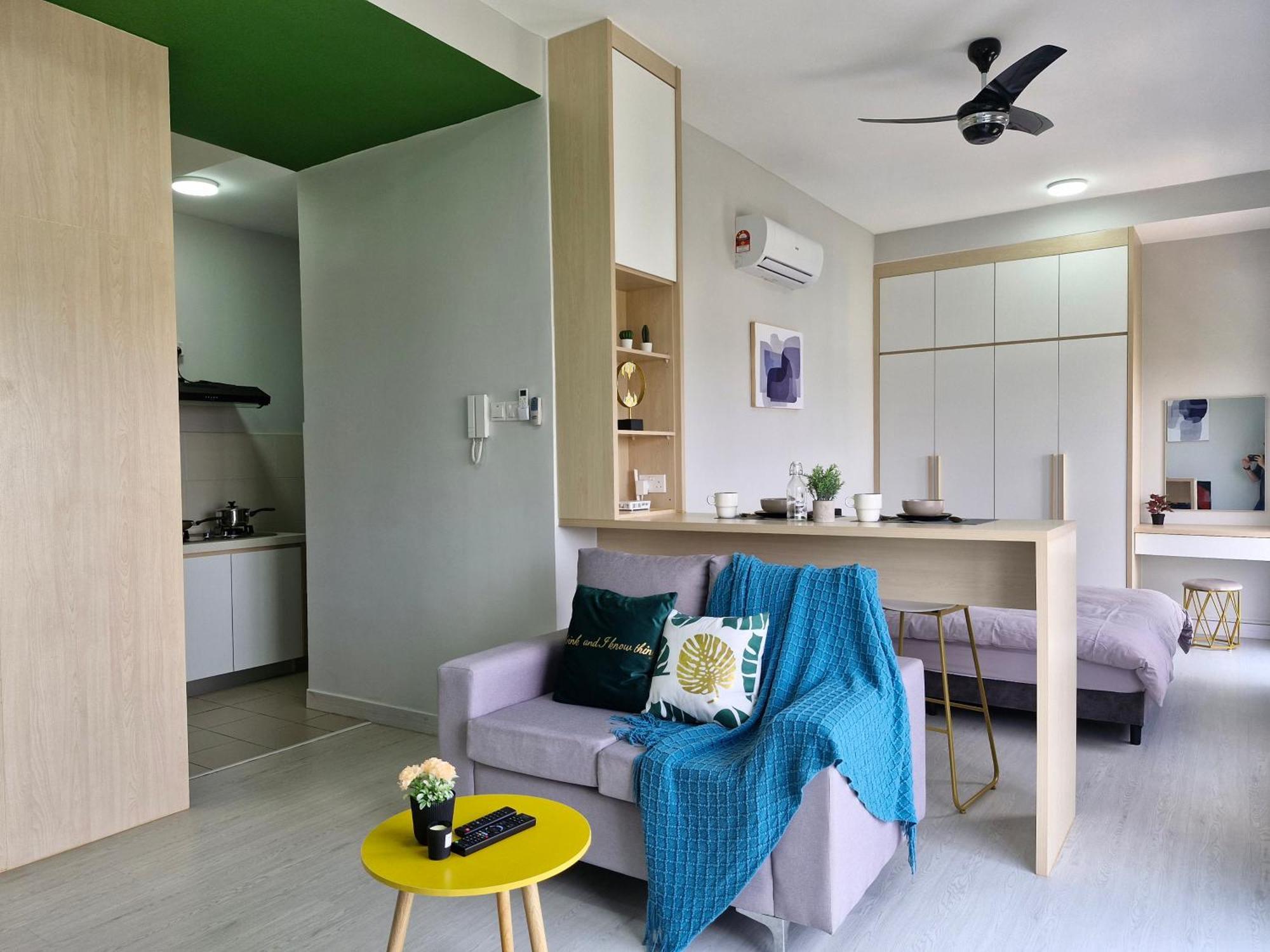 Taman Equine Comfy Studio#Greenery View#4 Pax#Aeon Mall سيري كيمبانغان المظهر الخارجي الصورة
