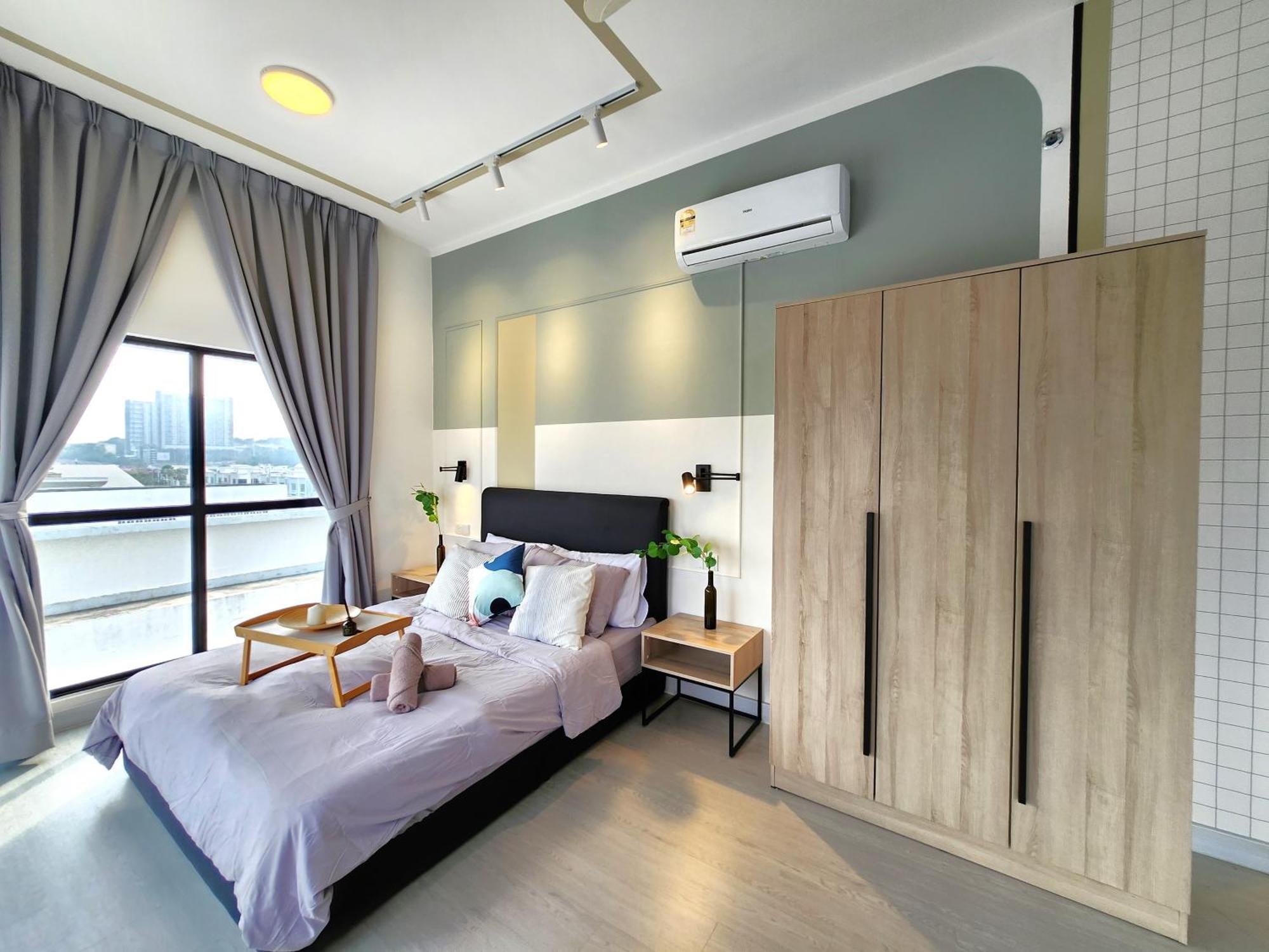 Taman Equine Comfy Studio#Greenery View#4 Pax#Aeon Mall سيري كيمبانغان المظهر الخارجي الصورة