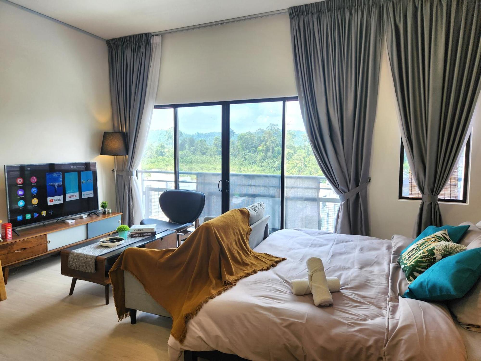 Taman Equine Comfy Studio#Greenery View#4 Pax#Aeon Mall سيري كيمبانغان المظهر الخارجي الصورة